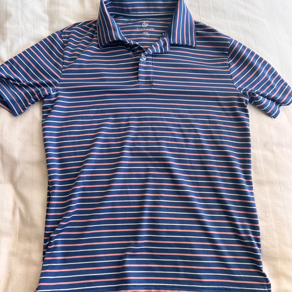 Striped Blue and Pink Men's Shirt